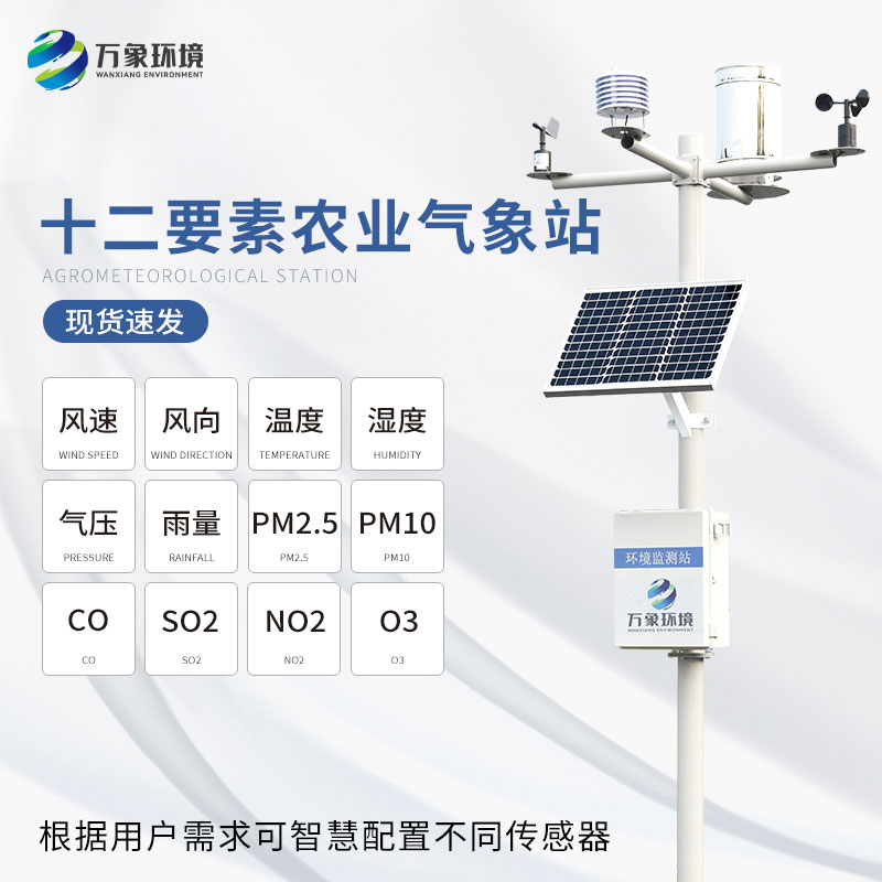 ??十二要素農業氣象站——一舉兩得的氣象站